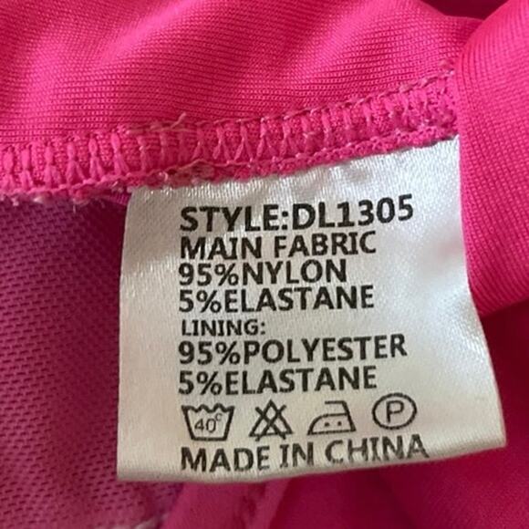 DYLN Women's Pink Sleeveless Cami Camisole Corset Bustier Crop Tank Top Size M - Picture 4 of 4